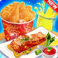 Sea Food Crazy Cooking Game- Chef Fish Burger Shop logo