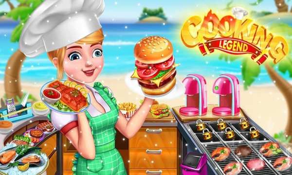 Sea Food Crazy Cooking Game- Chef Fish Burger Shop screenshot 8