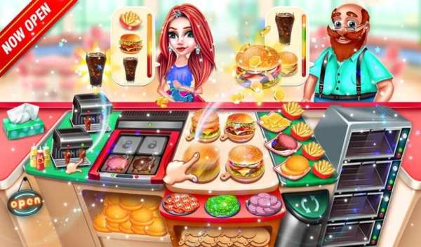 Sea Food Crazy Cooking Game- Chef Fish Burger Shop screenshot 2