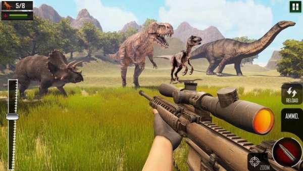 Monster Dino Attack FPS Sniper Shooter screenshot 7