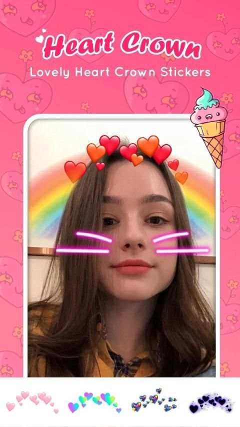 Heart Crown Photo Editor screenshot 5