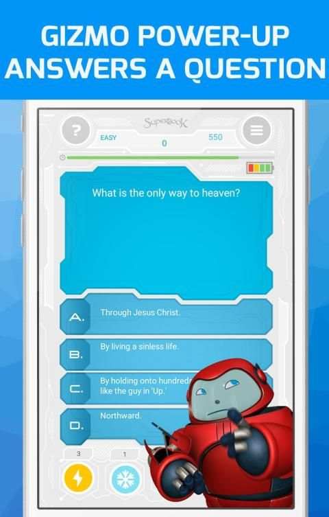 Superbook Bible Trivia Game स्क्रीनशॉट 13