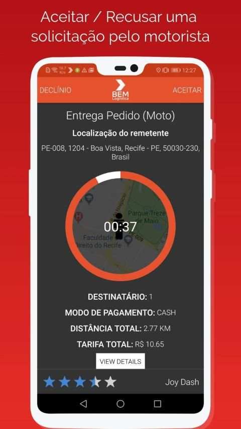 BEM Log Entregador 6 تصوير الشاشة