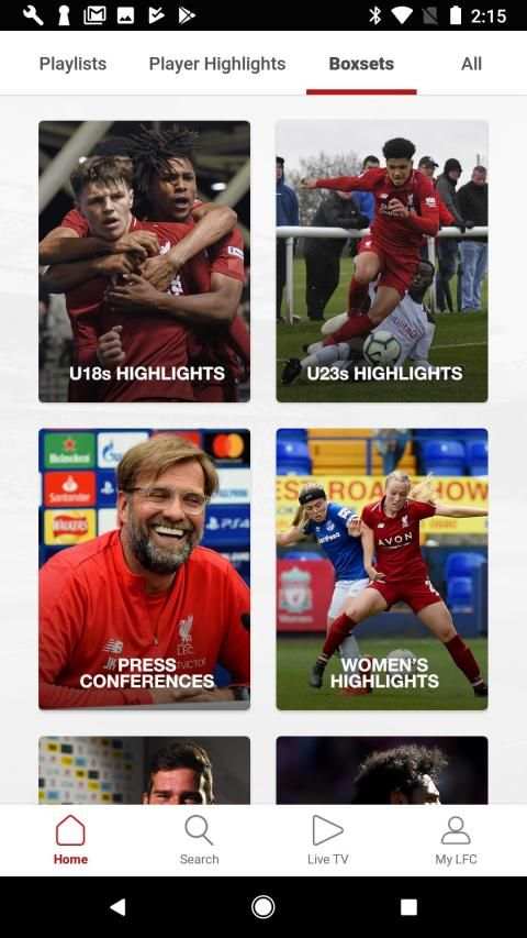 LFCTV GO Official App screenshot 2
