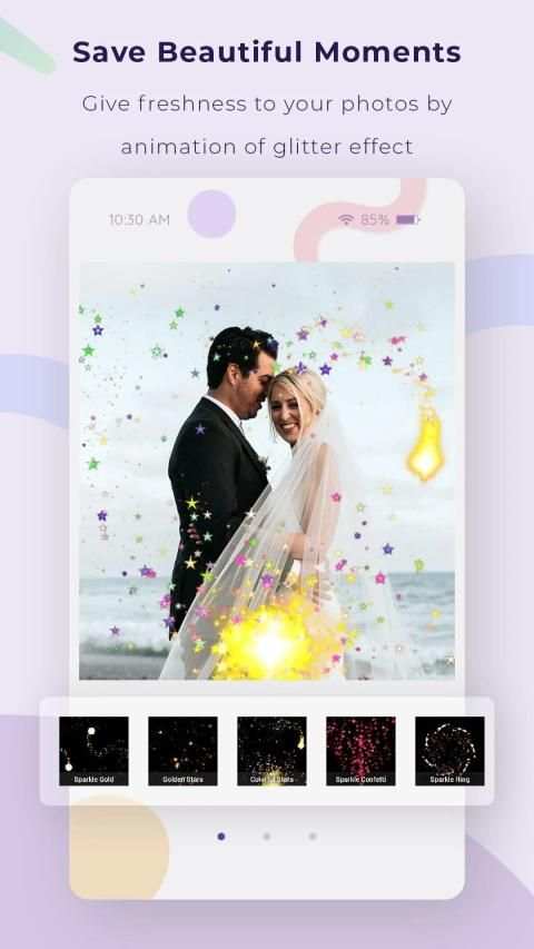 Glitter Effect Video Maker screenshot 7