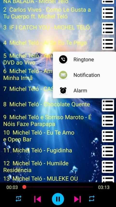 Michel Telo - Ringtone Songs High Quality Offline screenshot 1