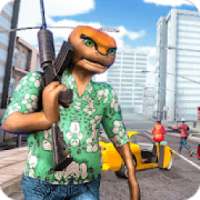 Super Frog Car Theft Mad City Crime Simulator 3D logo