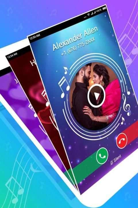 Video Ringtone for Incoming Call - Caller Screen स्क्रीनशॉट 3