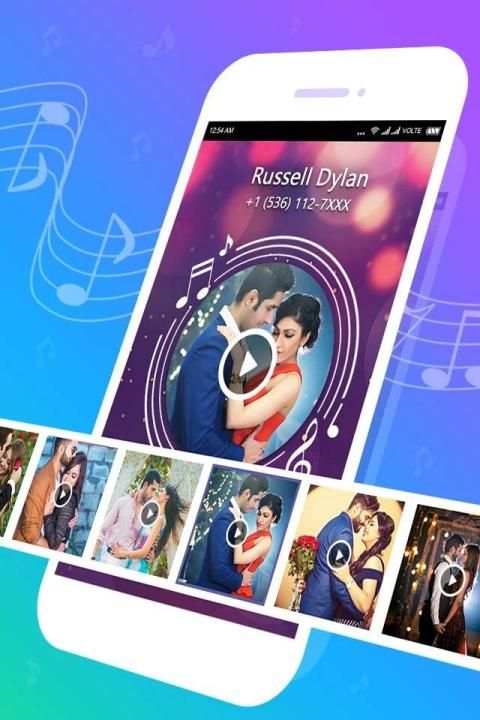 Video Ringtone for Incoming Call - Caller Screen स्क्रीनशॉट 5