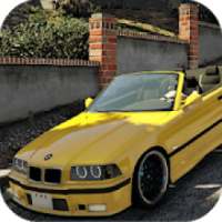 Driving BMW 328 E36 Racing Simulator