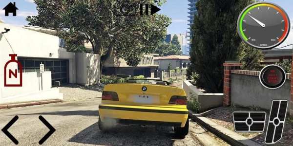 Driving BMW 328 E36 Racing Simulator screenshot 3