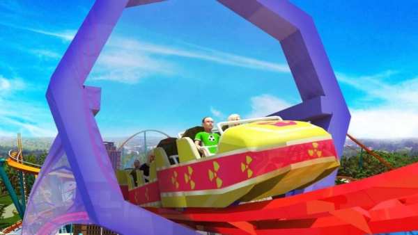 Roller Coaster Simulator Pro screenshot 1