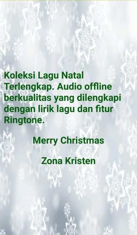 Mp3 Lagu Natal Terlengkap screenshot 2