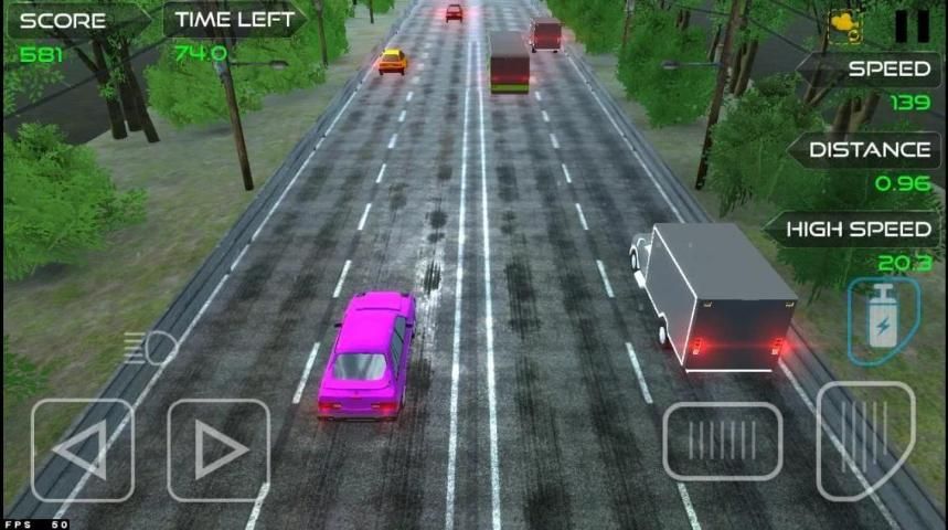 Road Speedster - Highway Traffic Racing Free Game screenshot 2