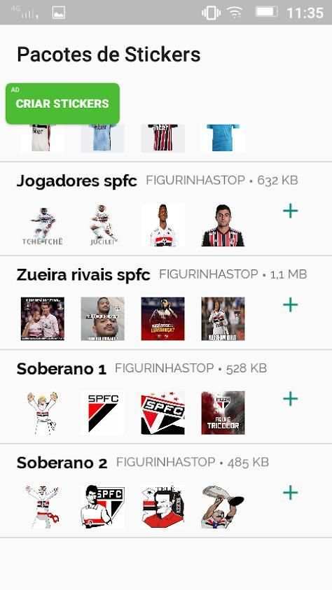 Stickers São Paulo para WhatsApp screenshot 3