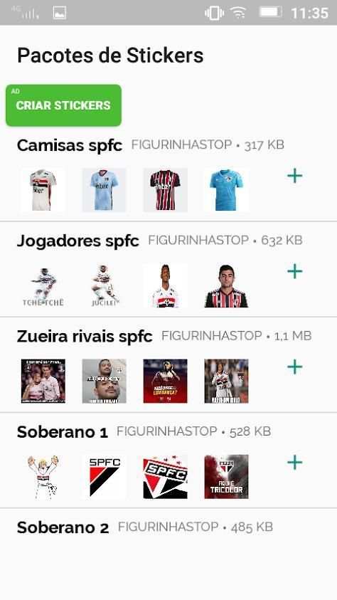 Stickers São Paulo para WhatsApp screenshot 4