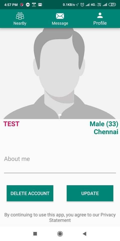 Free chat & dating app स्क्रीनशॉट 1