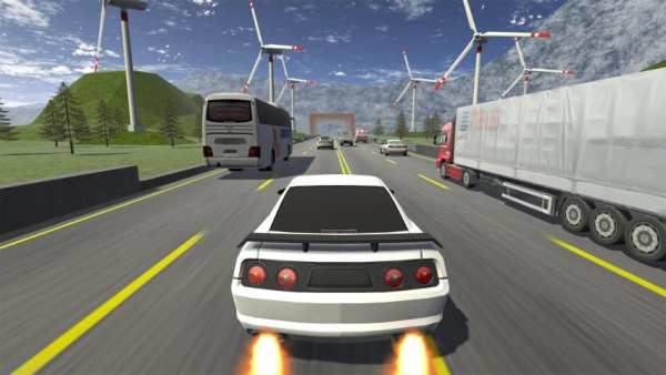 Fast Car Driving Simulator स्क्रीनशॉट 3
