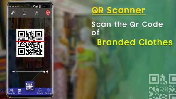 QR Code scanner & code generator: Bar code scanner screenshot 2