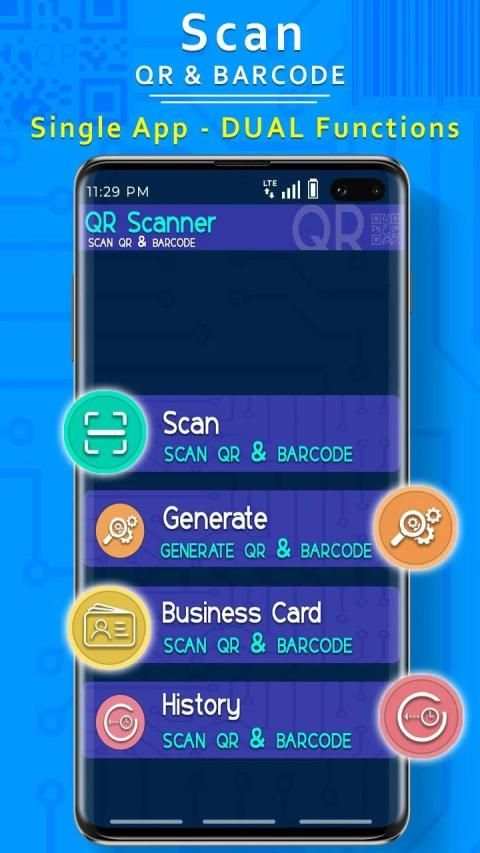 QR Code scanner & code generator: Bar code scanner screenshot 6