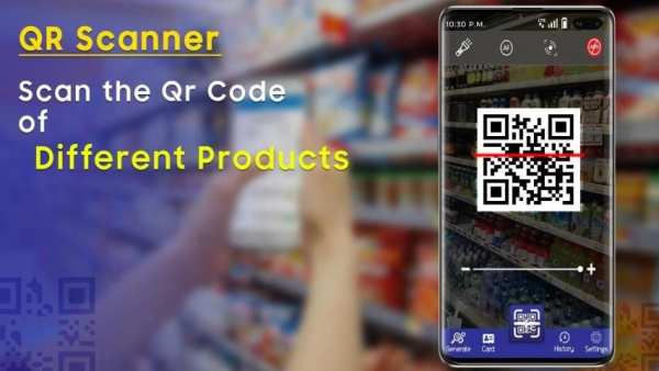QR Code scanner & code generator: Bar code scanner स्क्रीनशॉट 1