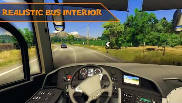 Airport Bus Simulator Heavy Driving City 3D Game स्क्रीनशॉट 1
