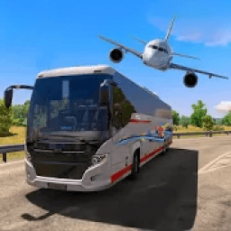 Airport Bus Simulator Heavy Driving City 3D Game आइकन