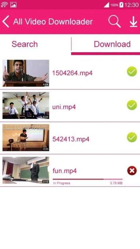 Video downloder & HD Downloader For Free स्क्रीनशॉट 1