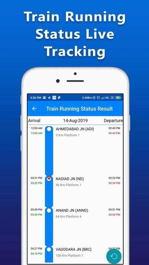 Train Running Status Live - Check PNR Status screenshot 11