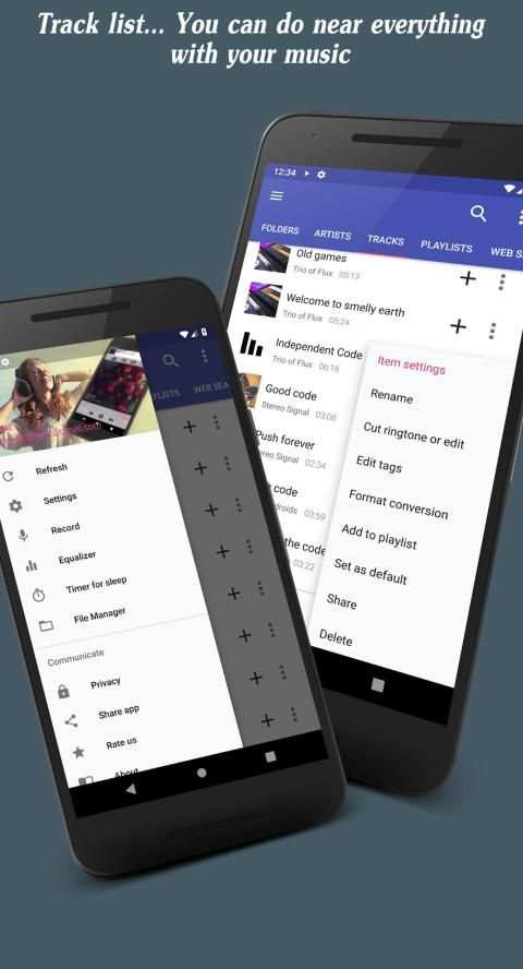 Invenio Music Player screenshot 8