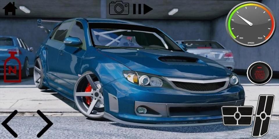 Drive Subaru Impreza STI Drift Simulator screenshot 3