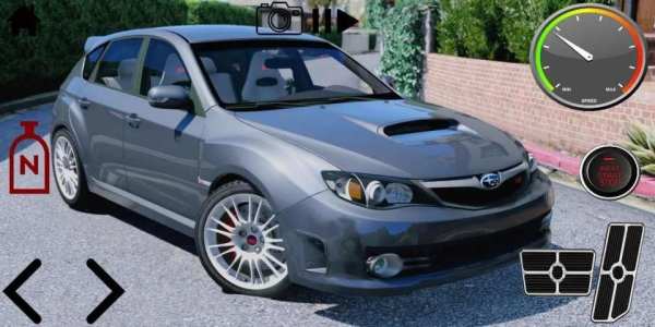 Drive Subaru Impreza STI Drift Simulator स्क्रीनशॉट 4