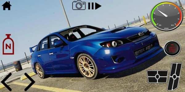 Drive Subaru Impreza STI Drift Simulator screenshot 1