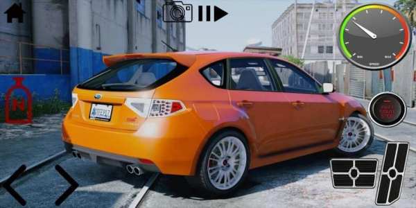Drive Subaru Impreza STI Drift Simulator screenshot 2