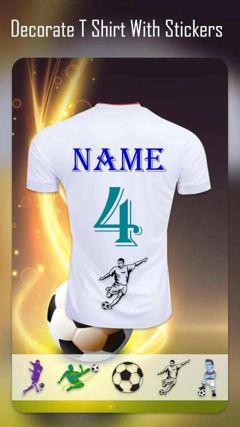 Jersey Design Maker : Cricket Jersey & Football स्क्रीनशॉट 14