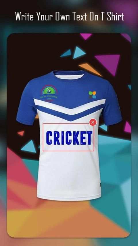 Jersey Design Maker : Cricket Jersey & Football स्क्रीनशॉट 4