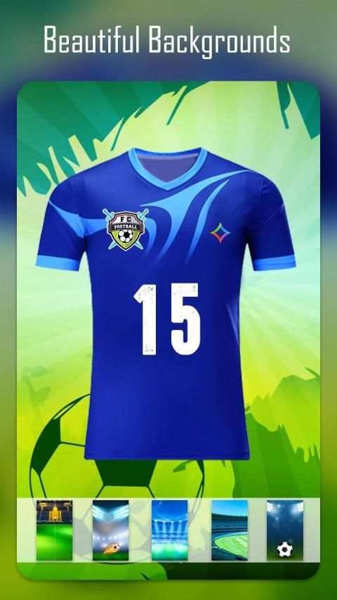 Jersey Design Maker : Cricket Jersey & Football स्क्रीनशॉट 11