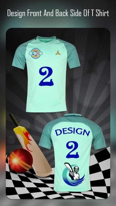 Jersey Design Maker : Cricket Jersey & Football स्क्रीनशॉट 8