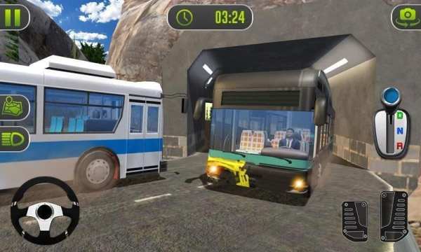 Bus Racing - Mountain Climbing Hill 3D screenshot 3