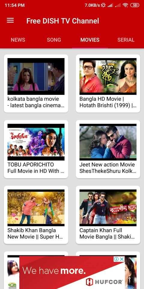 Free DISH Online Live TV Channel HD स्क्रीनशॉट 2