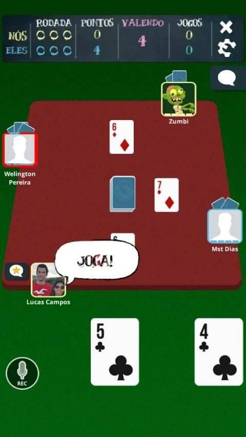 Truco Brasil - Truco online screenshot 1
