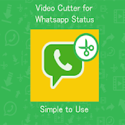 Video Cutter -Tool For Whatsapp Status आइकन