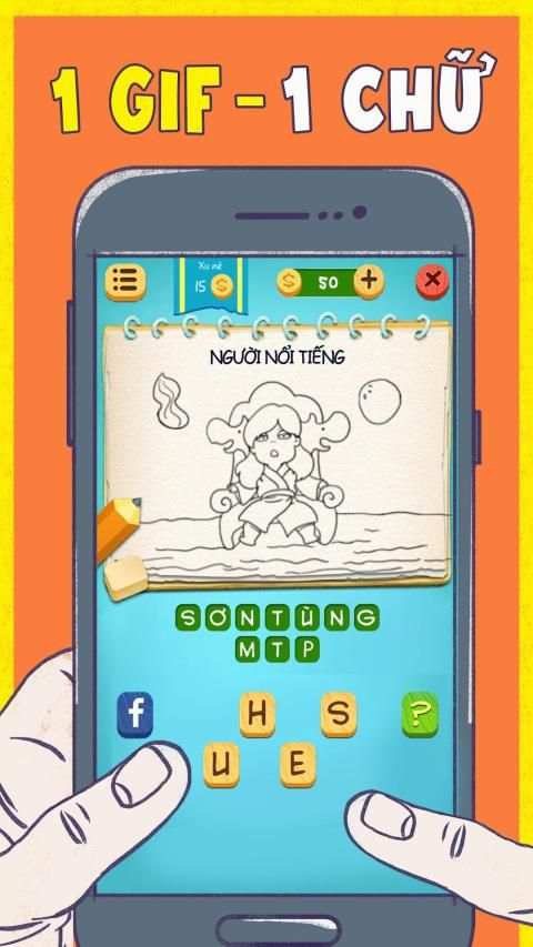 Game tri tue Đoán Hình Động screenshot 2