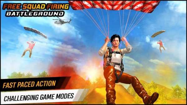 Player Fire Squad battlegrounds: Free- Fire Games screenshot 5
