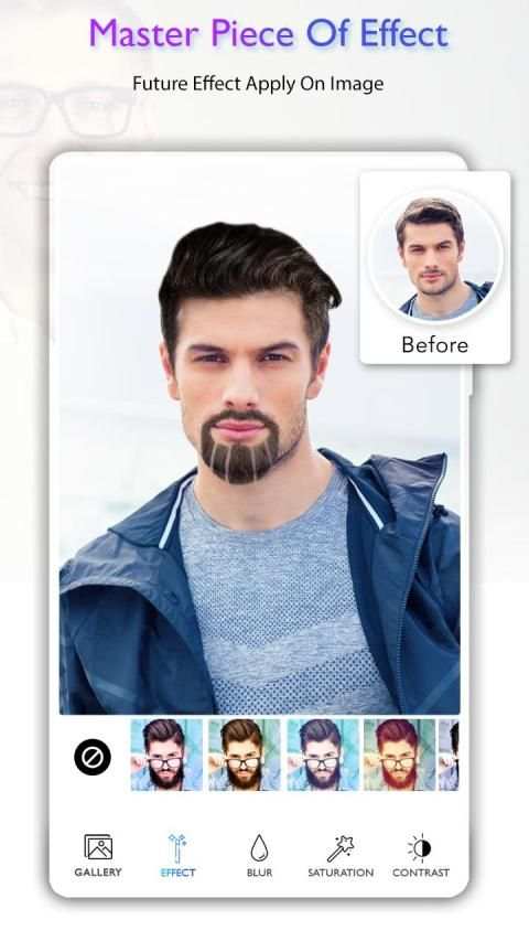 Man Hair Style: Beard Style, Mustache Photo Editor स्क्रीनशॉट 3