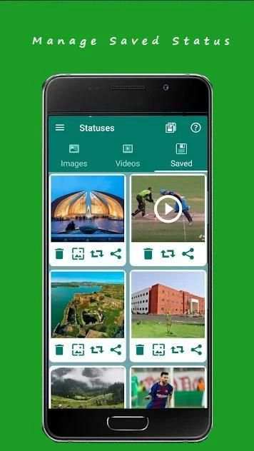 WA Status Saver - Whats Status Downloader App स्क्रीनशॉट 2