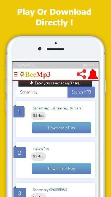 BeeMp3 - Free Mp3 Downloader screenshot 3
