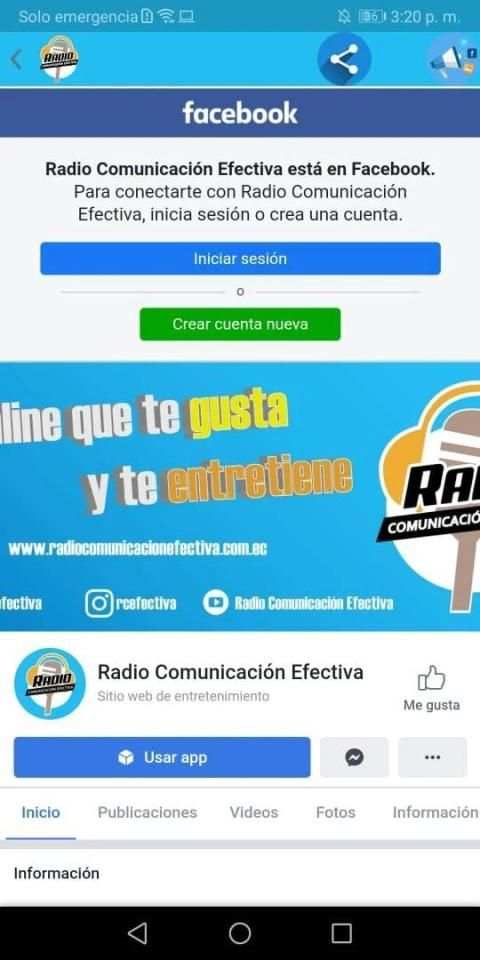 RADIO COMUNICACION EFECTIVA RCE screenshot 3