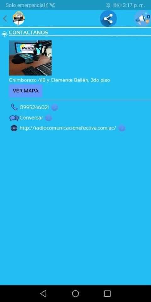 RADIO COMUNICACION EFECTIVA RCE screenshot 1