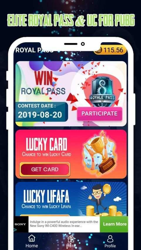 Elite Royal Pass & Uc For Pubg screenshot 2